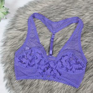 Free People Corsets Lace Racerback Bralette XS